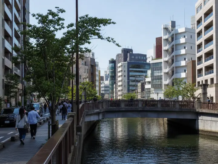 江東区の街並み