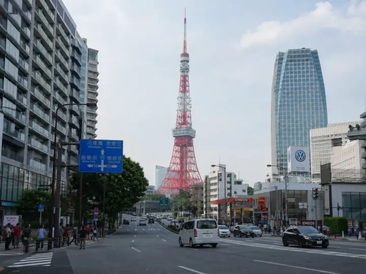 台東区の街並み