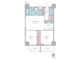 リビオシティ南砂町ステーションサイト 間取り