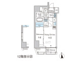 Luxe Yotsuya 間取り