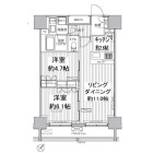 2LDKの間取り