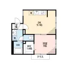1DKの間取り