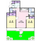 2LDKの間取り
