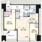 2LDKの間取り