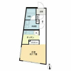 1Rの間取り