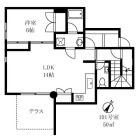1LDKの間取り
