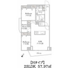 2SLDKの間取り