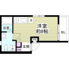 1Rの間取り