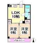 2LDKの間取り