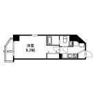 1Kの間取り