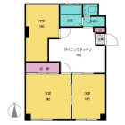3DKの間取り