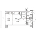 レジディア神楽坂Ⅱの間取り画像