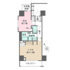 1LDKの間取り