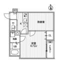 T’s Cuore MUSE落合の間取り画像