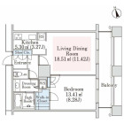 1LDKの間取り