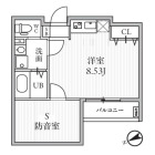1Rの間取り