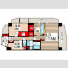 2LDKの間取り