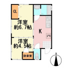 2Kの間取り