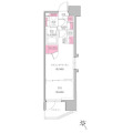レジディア門前仲町プレイスの間取り画像