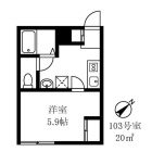 1Kの間取り