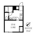 早稲田鶴巻IMAハウスの間取り画像