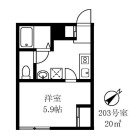 1Kの間取り