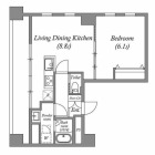 1LDKの間取り