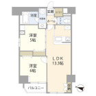 2LDKの間取り