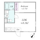 2LDKの間取り