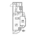 LUNIQ新御徒町Ⅰの間取り画像