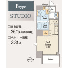 1Rの間取り