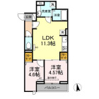2LDKの間取り