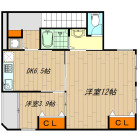 2DKの間取り