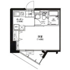 1Kの間取り