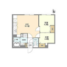 2LDKの間取り
