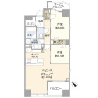 2LDKの間取り