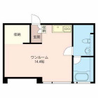 1Rの間取り