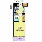 1Kの間取り