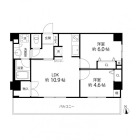 2LDKの間取り
