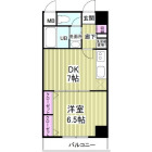 1DKの間取り