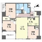 3LDKの間取り