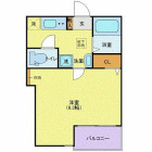 1Kの間取り