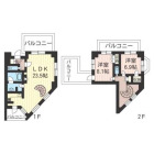 2LDKの間取り