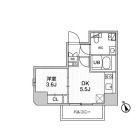 1DKの間取り