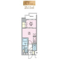 リビオメゾン木場の間取り画像