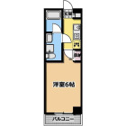 1Kの間取り
