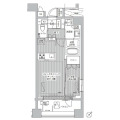 イニシア築地レジデンスの間取り画像