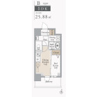 1DKの間取り