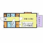 1Kの間取り