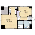 EastWan日本橋本町の間取り画像
